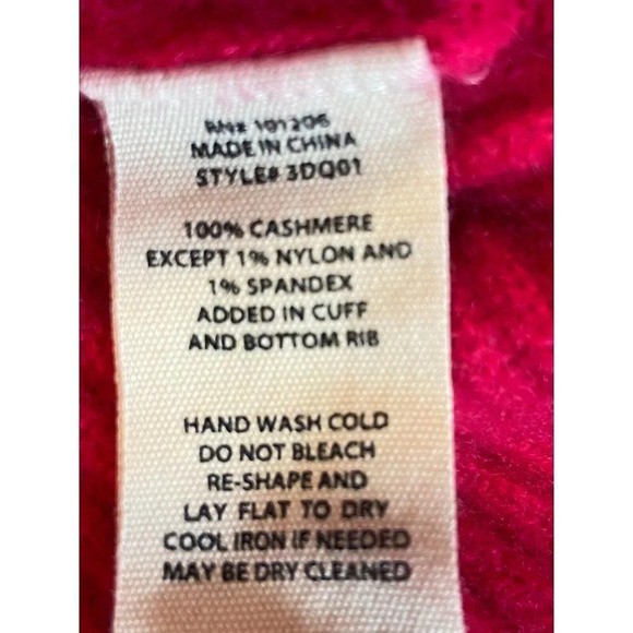 Soft‎ Surroundings Calanthe Cashmere Pullover in Rose Pink Size Petite XL $180 - Picture 10 of 14